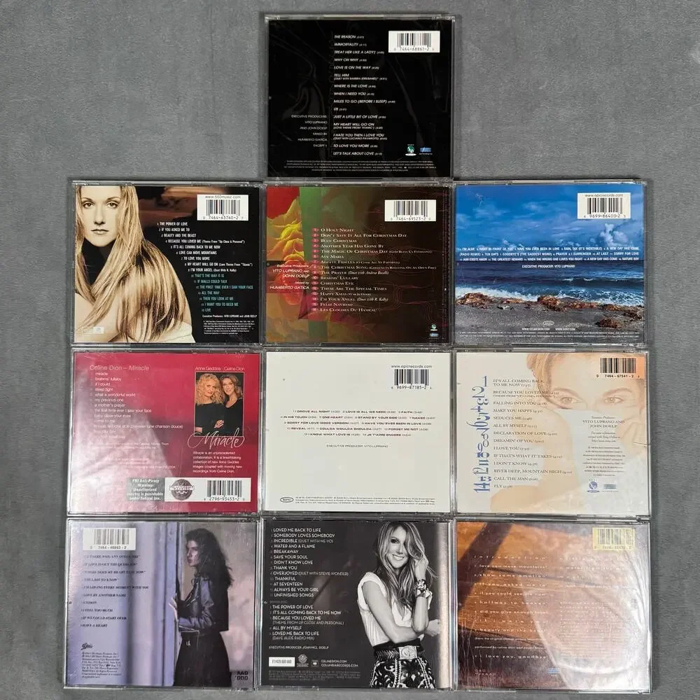Celine Dion Lot of 10